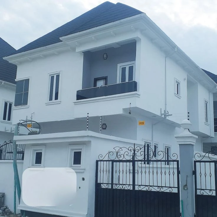 Modern Nigerian house exterior showcasing quality nigerian architecture and Nigeria building progress