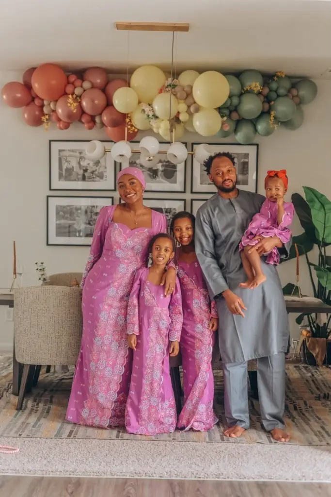 Eid Al Adha 2026 home designs in Nigeria for family photos